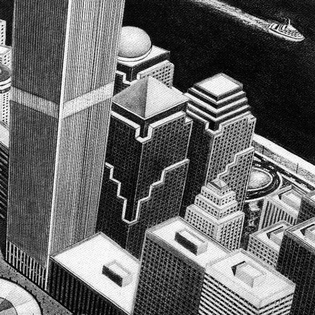 648x648 krikko productions - World Trade Center Drawing