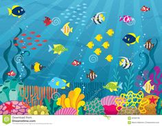 236x183 Best Under The Sea Mural Images - World Under Sea Drawing