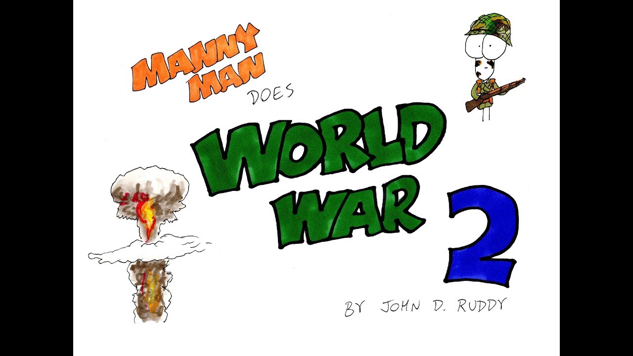 1280x720 World War In Minutes - World War 2 Drawings