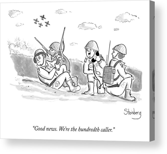 665x614 a world war soldier speaks into a radio pack acrylic print - World War 2 Soldier Drawing