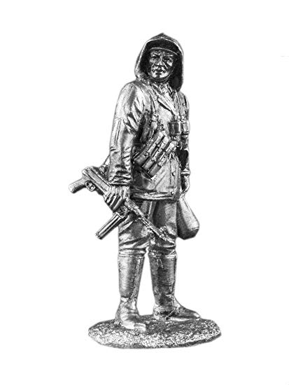 413x550 World War German Waffen Unpainted Tin Metal - World War 2 Soldier Drawing