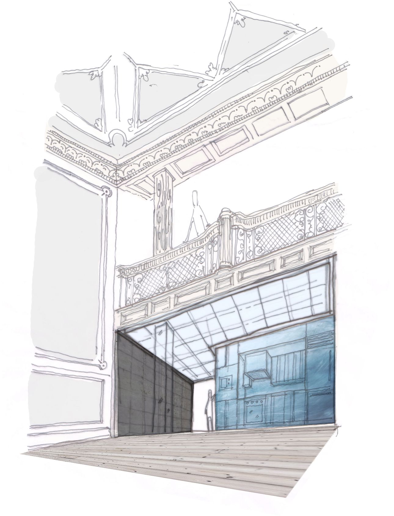 1290x1688 noho's wormhole apartment brings 'batman's cave' to a second - Wormhole Drawing