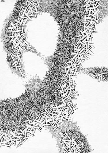 375x527 wormhole drawings for sale saatchi art - Wormhole Drawing