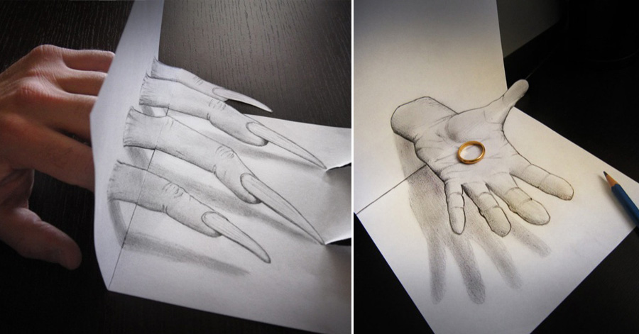 900x471 i've seen many artists before, but this man's drawings left my jaw - Wow Drawings