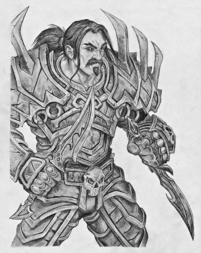 797x1003 wow rogue drawing - Wow Drawings