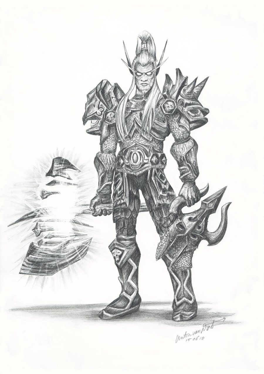 900x1273 world of warcraft blood elf drawing warcraft art warcraft - Wow Drawings