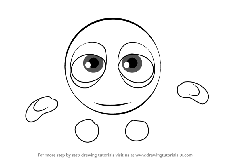 800x567 learn how to draw sour bill from wreck it ralph - Wreck It Ralph Drawing