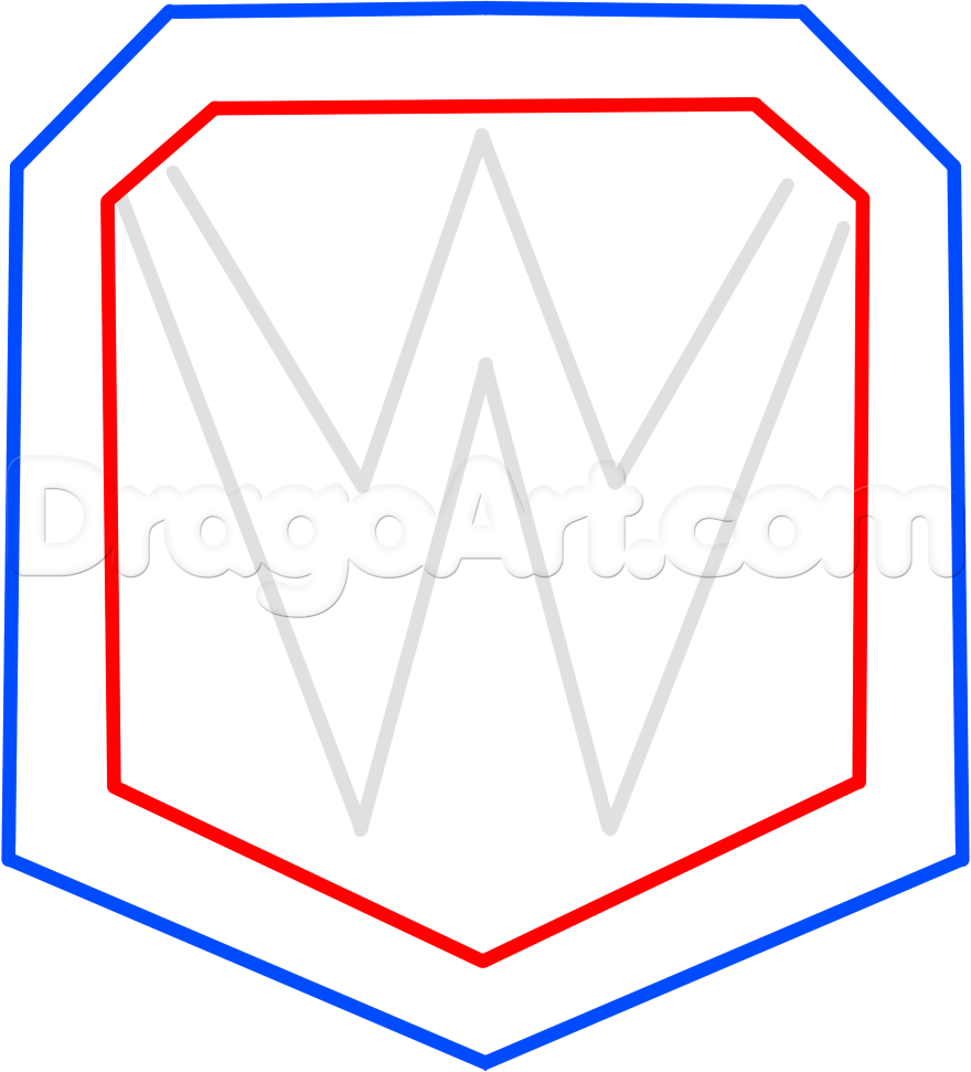 880x971 how to draw wwe championship belt, step - Wrestling Belt Drawing