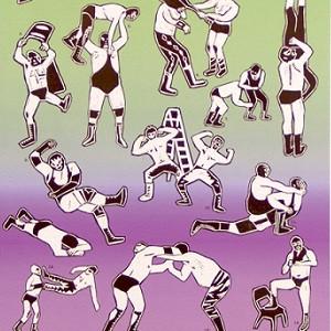 300x300 Alex Brady - Wrestling Drawing Images
