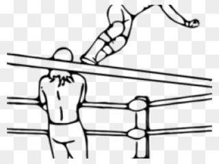 320x240 Ring Time Pro Wrestling Clipart - Wrestling Ring Drawing