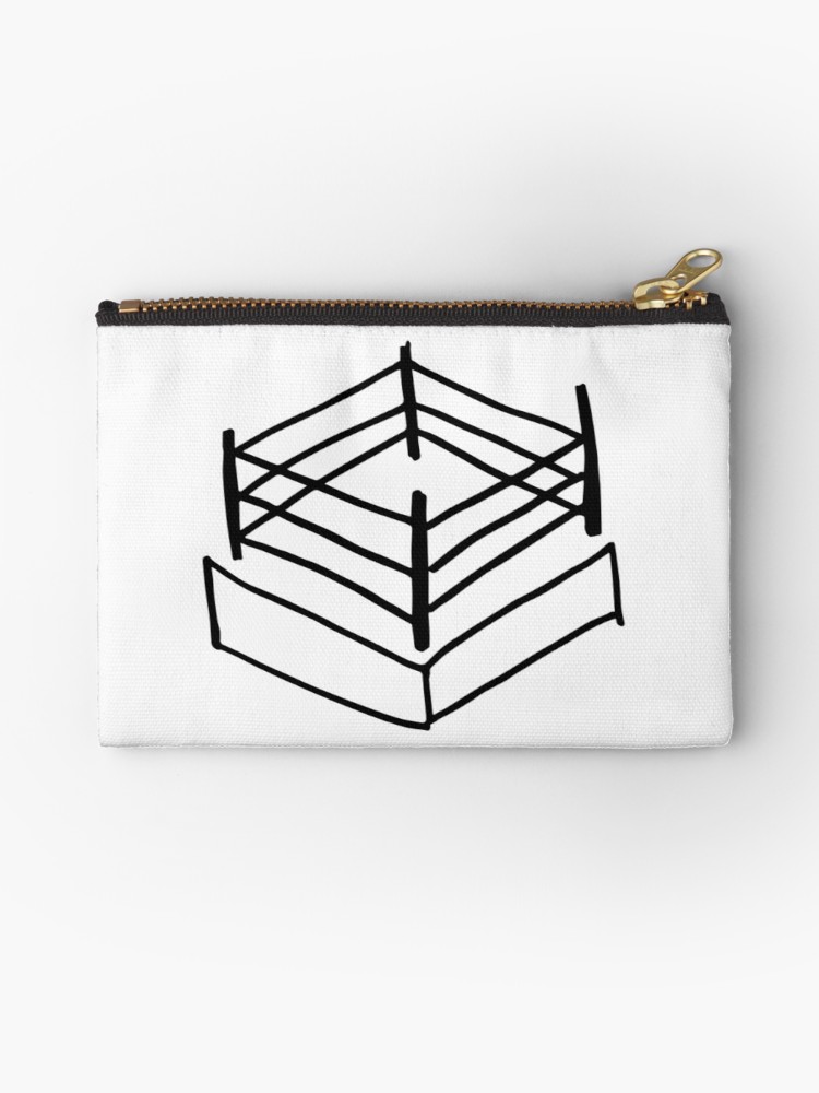 750x1000 Wrestling Ring Studio Pouches - Wrestling Ring Drawing
