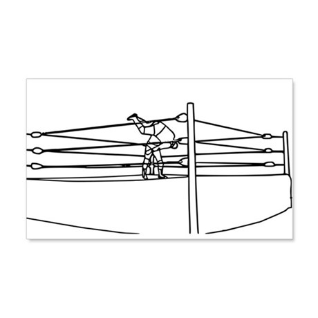 460x460 Wrestling Ring Wall Decals - Wrestling Ring Drawing