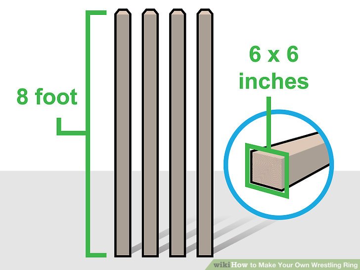 728x546 How To Make Your Own Wrestling Ring - Wrestling Ring Drawing