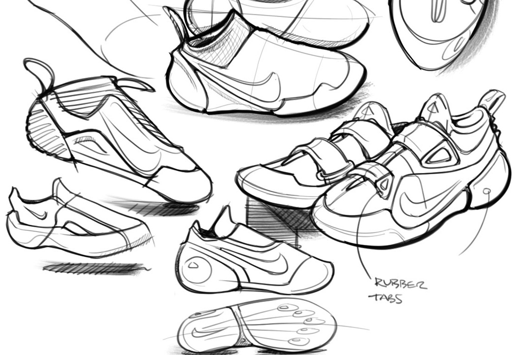 Wrestling Shoes Drawing at PaintingValley.com | Explore collection of ...