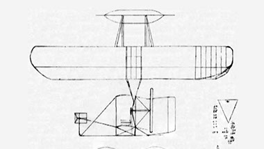 380x214 wright brothers airplane invention full story part iv - Wright Brothers Drawing
