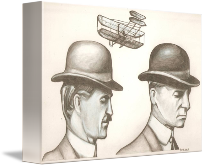650x530 Wright Brothers Drawing - Wright Brothers Drawing