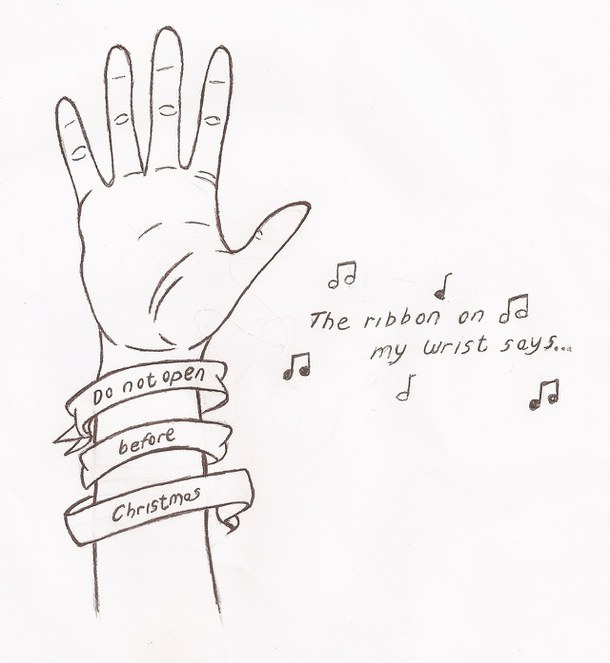 610x663 wrist drawing - Wrist Drawing