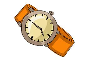 300x200 how to draw wristwatch step - Wrist Watch Drawing