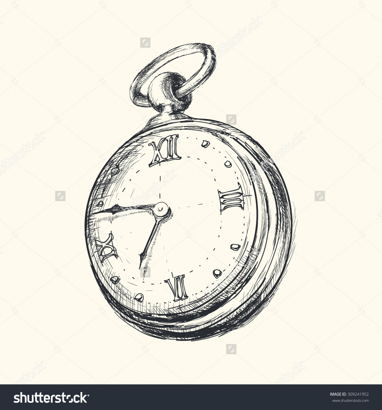 1445x1552 Hand Watch Drawing - Wrist Watch Drawing