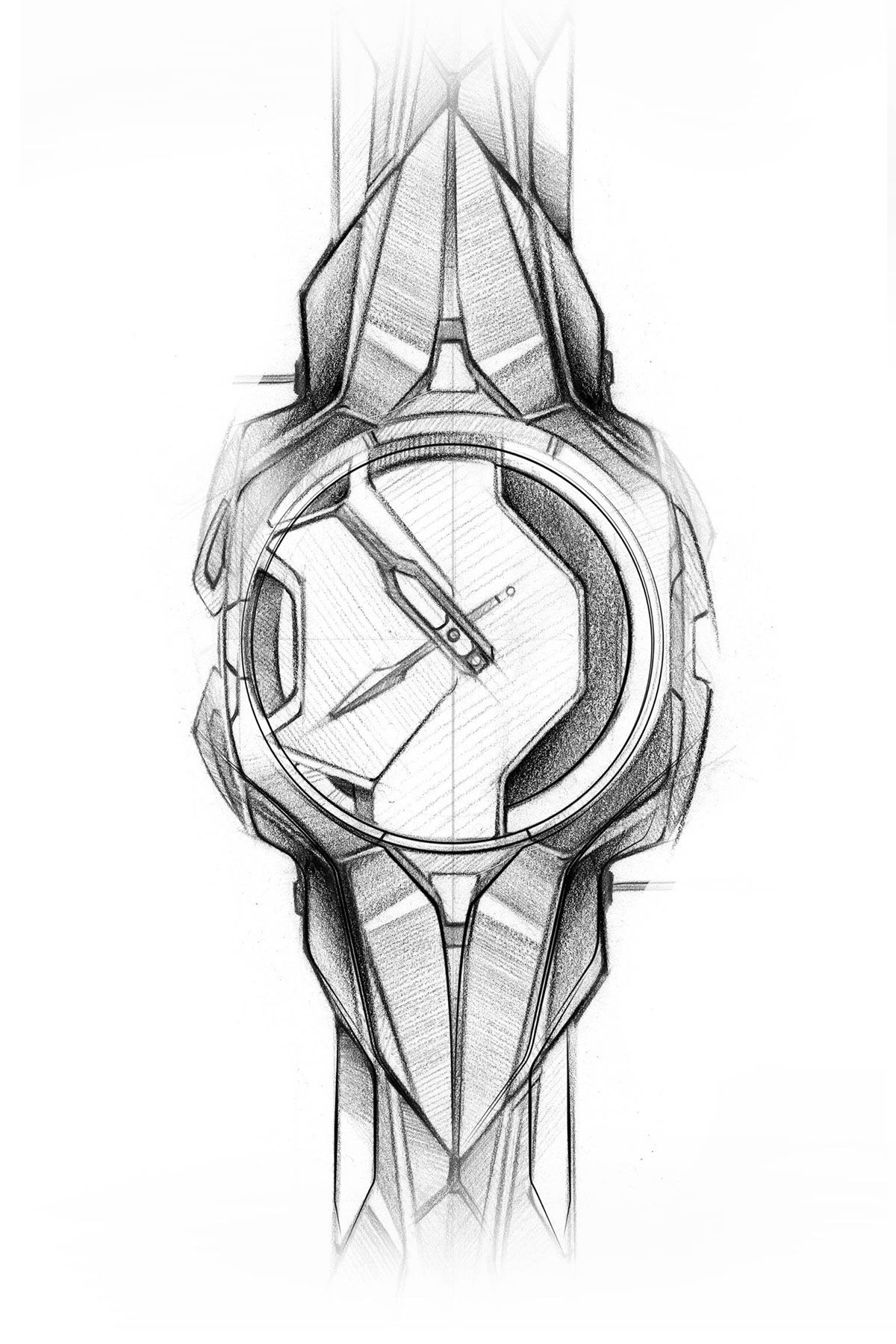 1200x1800 wrist watch design - Wrist Watch Drawing