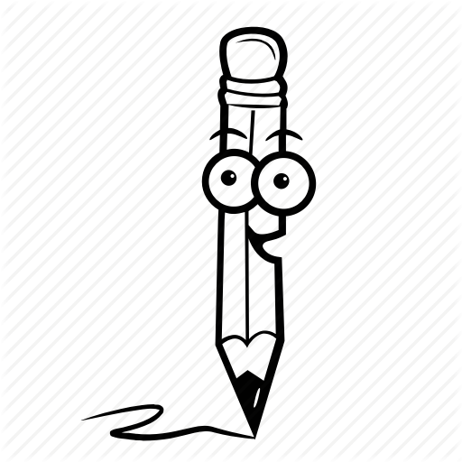 512x512 communicate, draw, letter, mail, pencil, write icon - Write Drawing