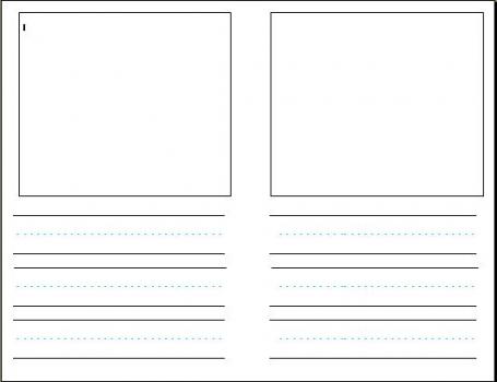 writing and drawing template for kindergarten 7 - Composition Notebook For Kindergarten