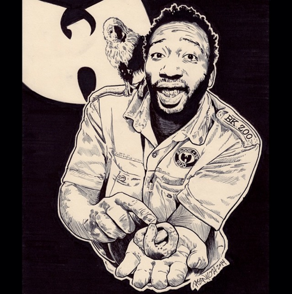 595x598 Martin Shkreli, Wu Tang Clan Sued Over Album Artwork - Wu Tang Drawing