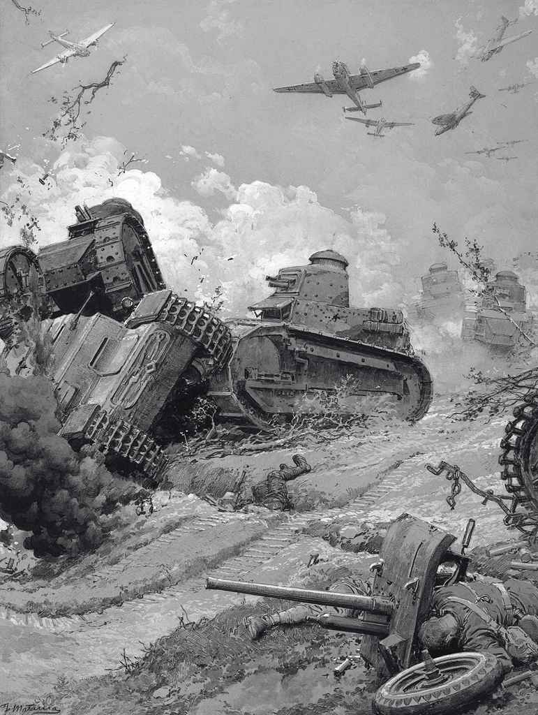 771x1024 Just A Car Guy The Drawings Of Fortunino Matania - Ww1 Drawings