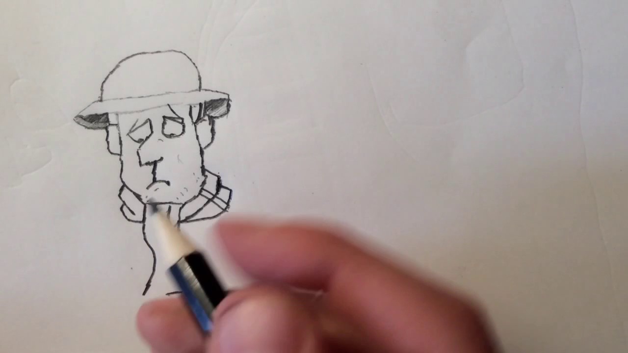 1280x720 How To Draw A Horrible Histories Soldier In Just Over - Ww1 Soldier Drawing