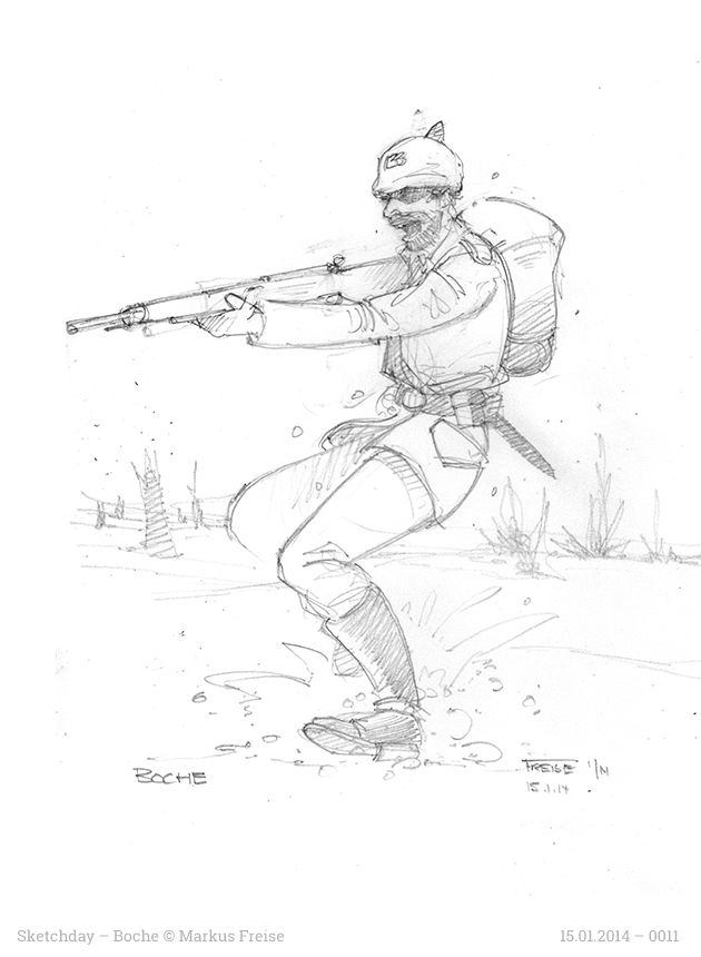 Ww1 Soldier Drawing at PaintingValley.com | Explore collection of Ww1