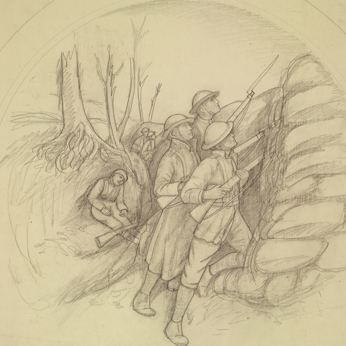 Ww1 Soldier Drawing at PaintingValley.com | Explore collection of Ww1