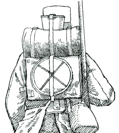 453x504 Drawings From World War One - Ww1 Soldier Drawing