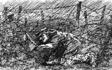 377x236 trenches the heart of battle - Ww1 Trench Drawing
