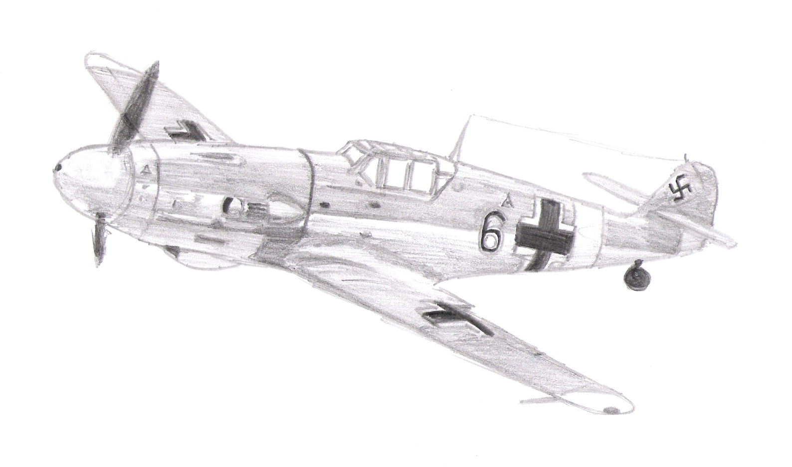 Как нарисовать советский истребитель - 91 фото
