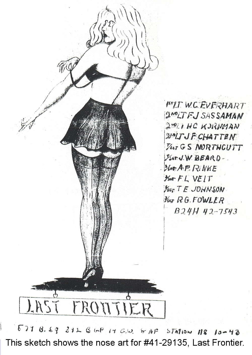 1000x1409 B Aircraft Listings Of Wwii - Ww2 Airplane Drawing