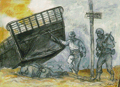 393x287 Prints, Drawings Watercolors From The Anne S K Brown Military - Ww2 Drawings