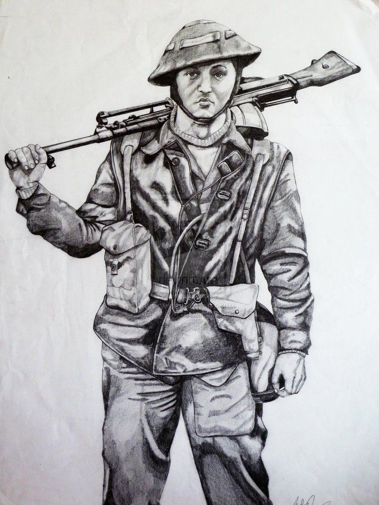 774x1032 Image Result For Pencil Drawings Of Soldiers What Tom Likes - Ww2 Drawings