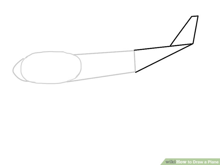 728x546 Ways To Draw A Plane - Ww2 Plane Drawing