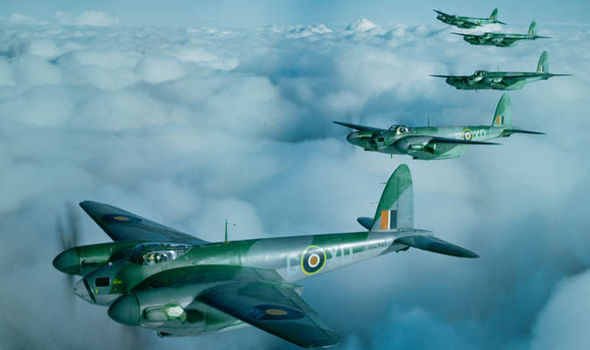 590x350 De Havilland Mosquito Bomber To Fly Again After Lost Drawings - Ww2 Plane Drawing