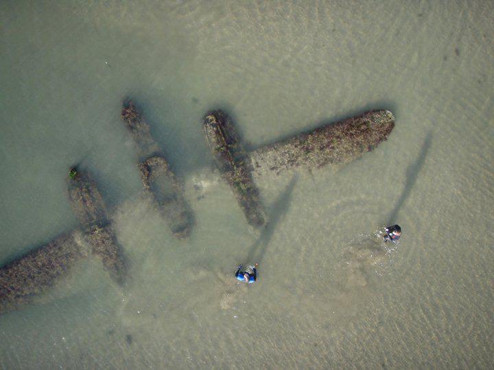720x540 a rare airplane from world war ii has been discovered off - Ww2 Plane Drawing
