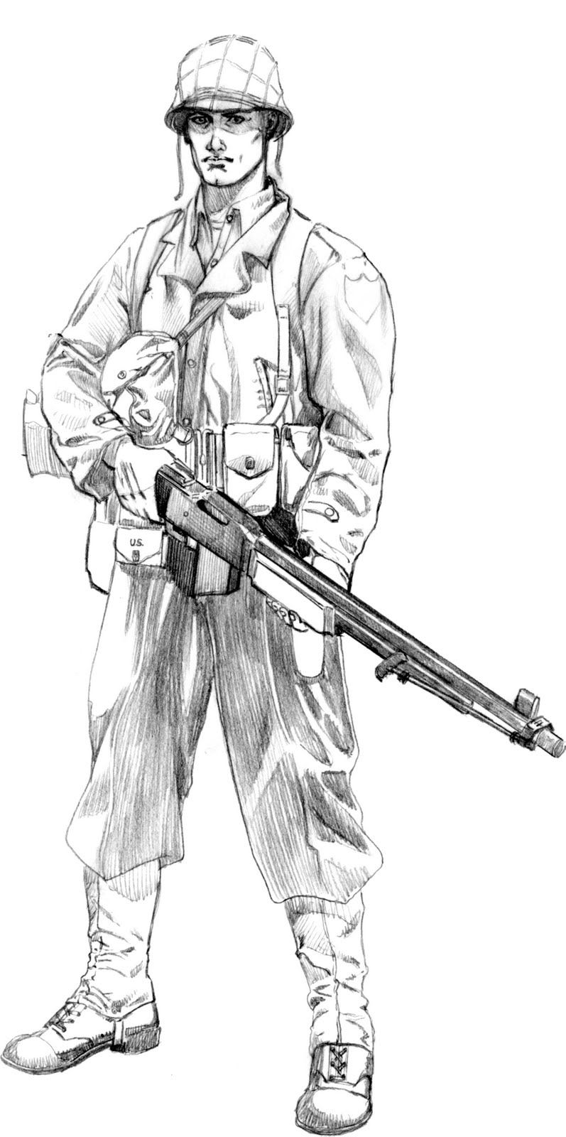 Ww2 Sketches Easy How to Draw a Soviet Soldier