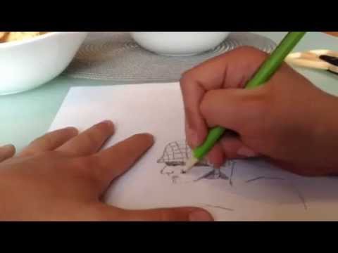 480x360 Speed Drawing American Soldier - Ww2 Soldier Drawing