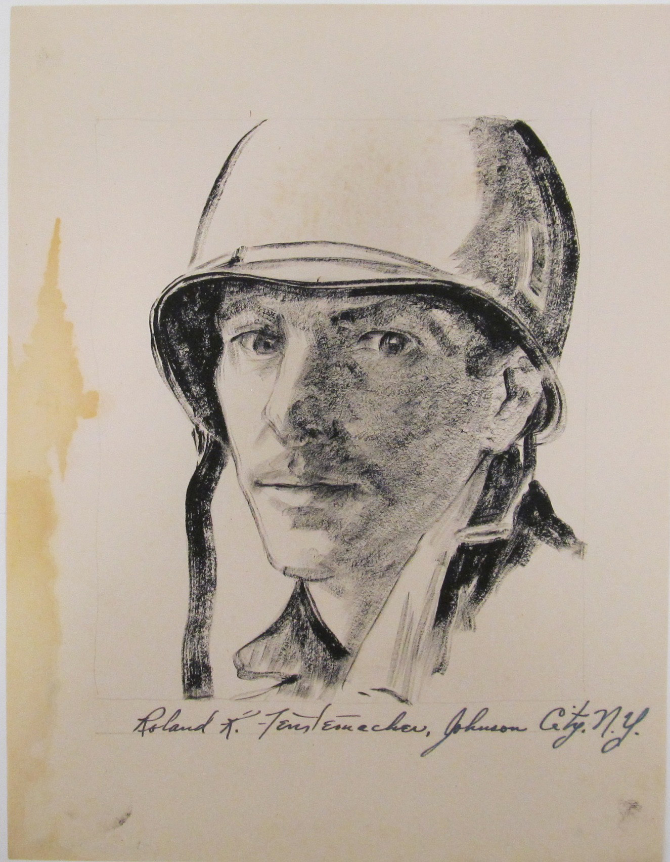 1325x1703 wwii army cook's artistic acumen captures everyday life - Ww2 Soldier Drawing