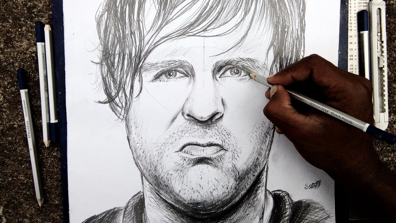 1280x720 How To Draw Wwe Superstar Dean Ambrose - Wwe Drawing