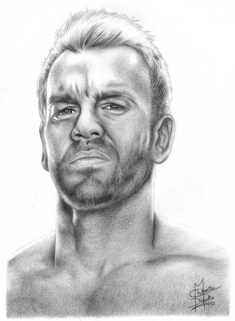 765x1045 Pencil Art Drawings Of People Wwe Christian Pencil Drawing - Wwe Drawing