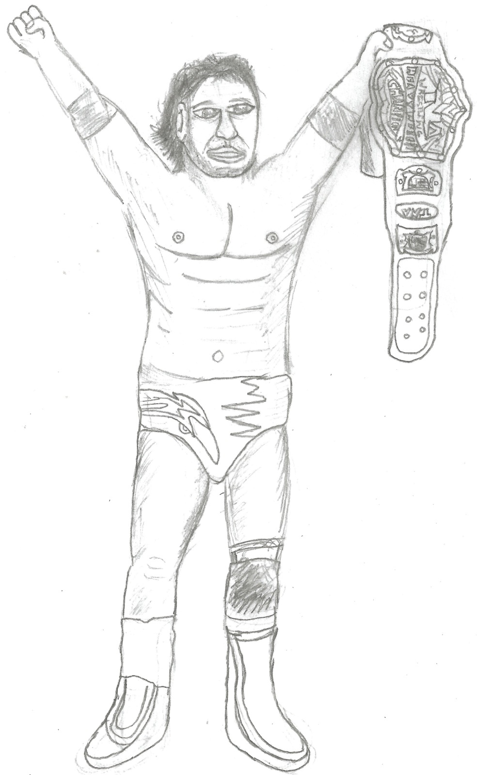 984x1599 Spear Guy's Daily Drawing Wwe Figure Forums - Wwe Drawing