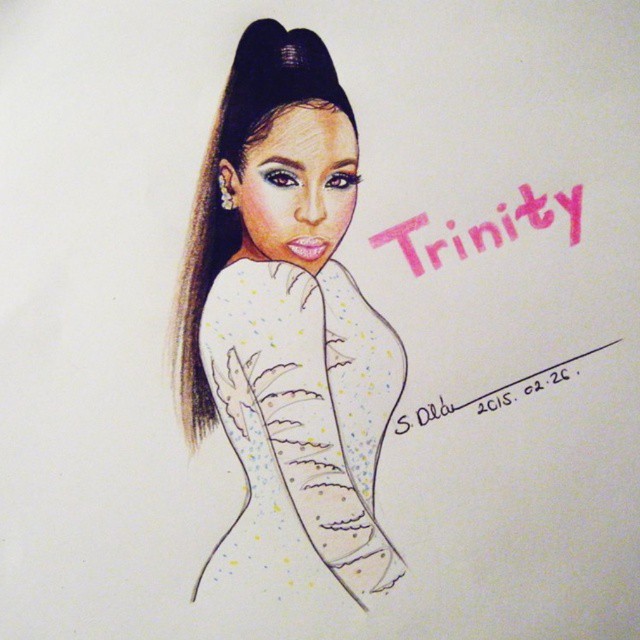 640x640 Wwe Naomi Foundmyself - Wwe Drawing