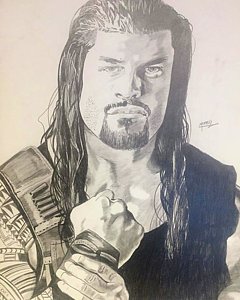 240x300 Wwe Drawings Fine Art America - Wwe Drawing
