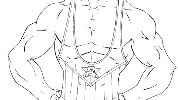 585x329 Coloring Games Wwe Pages Pictures To Color Wrestling - Wwe Drawing Games