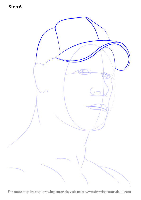 596x842 learn how to draw john cena - Wwe John Cena Drawing